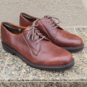 Cole Haan Chestnut Leather Oxfords
